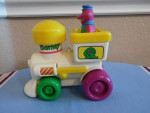 REDUCED ~ Vintage Barney Touch&Roll Train from 1994
