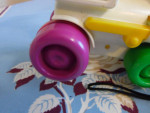 REDUCED ~ Vintage Barney Touch&Roll Train from 1994