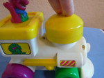 REDUCED ~ Vintage Barney Touch&Roll Train from 1994