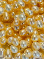 3 Triple Strand Lustrous Genuine Pearl Necklace 925 Sterling Clasp