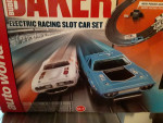 Petty vs. Baker slot car racing set