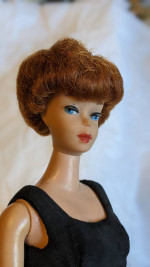 1960s Titian Red Head Bubble Cut Barbie