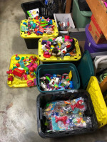 Huge lot of 1980’s- 1990’s kids meal toys rare make offer