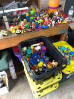 Huge lot of 1980’s- 1990’s kids meal toys rare make offer