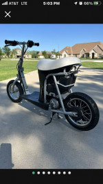 Razor upgraded modified electric pocket bike