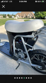 Razor upgraded modified electric pocket bike