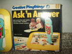 Vintage Ask N Answer toy game