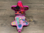 ♥ ♥ ♥ POLLY POCKET VINTAGE BLUEBIRD FAIRY LIGHT WONDERLAND PINK STAR