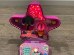 ♥ ♥ ♥ POLLY POCKET VINTAGE BLUEBIRD FAIRY LIGHT WONDERLAND PINK STAR