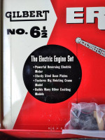 Vintage Gilbert Erector No 6 1/2 Electric Engine Set