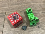 (*-*)   MINECRAFT OVERWORLD CREEPER FIGURE SET Complete ~ LIKE NEW