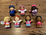 FISHER PRICE LITTLE PEOPLE BARBIE YOU CAN BE ANYTHING FIGURES