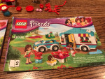 ♥ ♥ ♥  LEGO FRIENDS 41034 SUMMER CARAVAN COMPLETE with INSTRUCTIONS