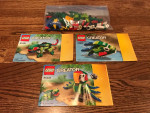 LEGO 31031 CREATOR 3in1 RAINFOREST ANIMALS  Complete with Instruction