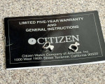 Citizen Ladies Eco-Drive Watch