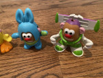 DISNEY TOY STORY MR. POTATO HEAD MINI ACTION FIGURES BUZZ, WOODY PLUS!