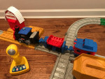 MATTEL FISHER PRICE 1999 TOOTS THE TRAIN SET