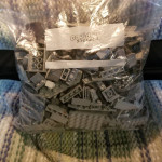 Lego bricks parts bulk Grey by the pound 2 pounds bulk assorted