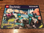 (*.*) VINTAGE LEGO TECHNIC 8233/8239 Blue Thunder Vs. The Stinger