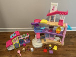 LITTLE PEOPLE BARBIE DREAMHOUSE and PLAY & CARE PET SPA