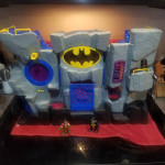 Fisher Price Imaginext BatCave fold Up for Batman and Robin figures