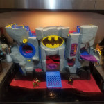 Fisher Price Imaginext BatCave fold Up for Batman and Robin figures