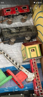Lionel trains and Marx trains plus accessories separate prices read ad