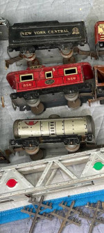 Lionel trains and Marx trains plus accessories separate prices read ad