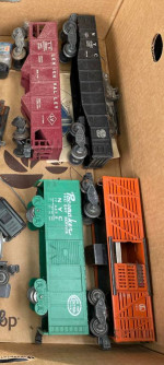 Lionel trains and Marx trains plus accessories separate prices read ad