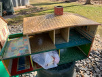 2 Vintage doll houses with accessories