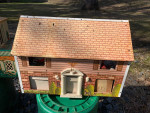 2 Vintage doll houses with accessories