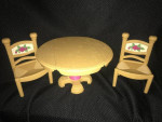 5pc Fisher Price Berry Bear Furniture doll house pieces