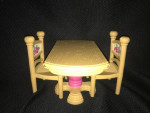 5pc Fisher Price Berry Bear Furniture doll house pieces
