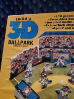 Build a 3D Baseball BallPark Jigsaw Puzzle Vintage 1994 - Ceaco