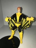 VTG 1996 Banshee w/ Cerebro Helmet 5.25" Action Figure X-Men Marvel