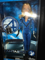 2005 Marvel Comics Fantastic 4 Invisible Woman Barbie NRFB!