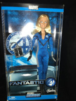 2005 Marvel Comics Fantastic 4 Invisible Woman Barbie NRFB!