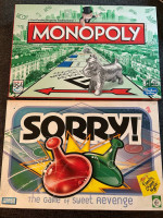 Board Game Bundle! Monopoly,Sorry!,Sequence