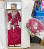 Porcelain Doll Velvet By Rustie 42"