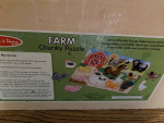 ♥ ♥ ♥ MELISSA & DOUG WOODEN CHUNKY PUZZLE FARM