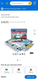 Chicago-opoly Board Game New Cool Monopoly Style