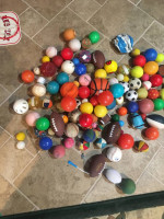 Balls about 100 of them
