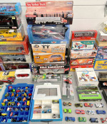Die Cast Car Lot Red Lines Hot Wheels Matchbox