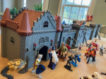 Castle and figurines