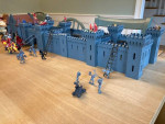 Castle and figurines