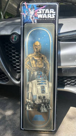 Star Wars Santa Cruz Skateboard Deck C3PO R2D2 2014 BRAND NEW