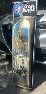 Star Wars Santa Cruz Skateboard Deck C3PO R2D2 2014 BRAND NEW