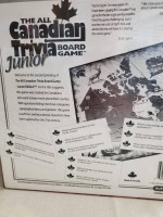 New - All Canadian Trivia Jr Board Game