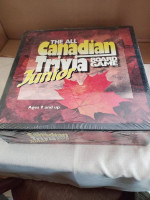 New - All Canadian Trivia Jr Board Game