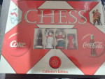 Coca Cola (SANTA ) vs Coke (POLAR BEAR) Chess Set 2002 Collector's Edi